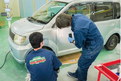 技術指導現場の様子