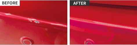 出張カーリペアの事例