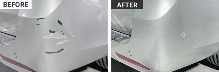 出張カーリペアの事例