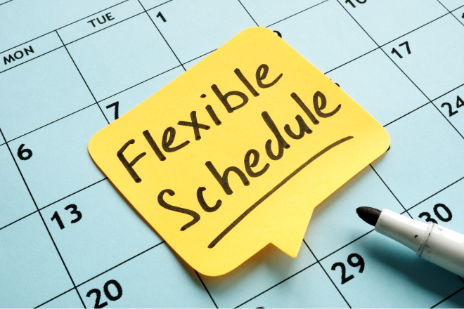 仕事量は自分で調整可能！フリープライス制だから時間効率も自由