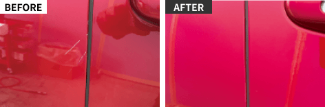 出張カーリペアの事例