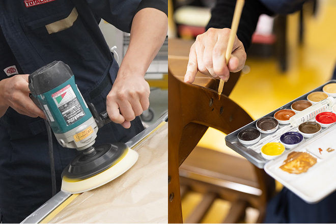  体力仕事ではなく技術仕事だから年齢を重ねても活躍できる